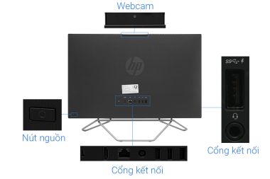 Máy tính để bàn HP AIO ProOne 240 G9 i3 1215U 23.8 inch (6M3T0PA)